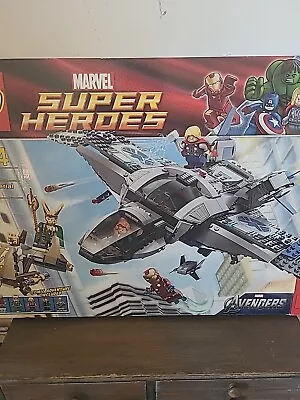 Buy LEGO Marvel Super Heroes 6869: Avengers Quinjet Aerial Battle Boxed No Figures • 48.99£