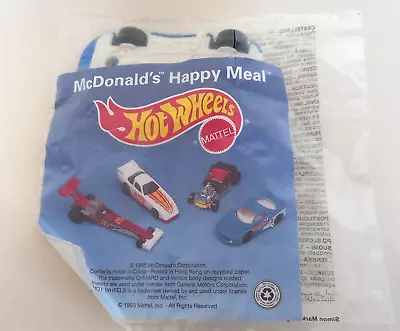 Buy Vintage Hot Wheels Blue Racing Car - McDonald's Happy Meal Toy In Bag  (1995) • 7.99£