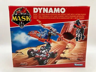 Buy M.A.S.K Dynamo Vehicle & Figures Boxed Sealed Vintage MASK 1980s MISB Kenner Toy • 79.99£