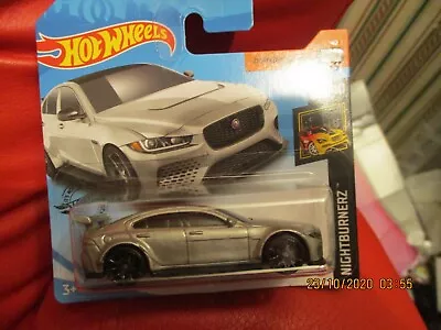 Buy HOT WHEELS 2020 171/250 JAGUAR XE SV PROJECT 8 NEW ON CARD Silver Version • 3.28£
