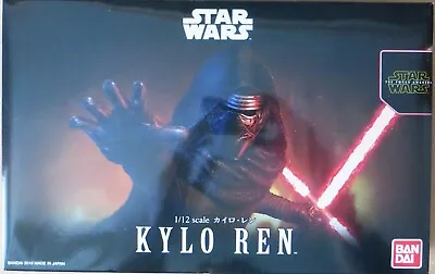 Buy Bandai Kylo Ren Sith Lord Star Wars 1/12 Scale Model Kit Figure Force Awakens • 40£