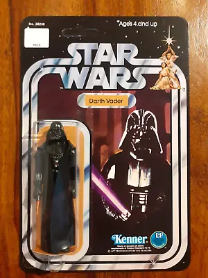 Buy Vintage Star Wars Figure Darth Vader Recard 12 Back 1977 • 39.99£