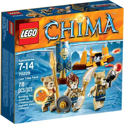 Buy LEGO Legends Of Chima - Lion Tribe Pack Set 70229 NEW SEALED • 19.99£