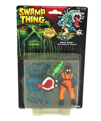 Buy Vintage Swamp Thing Weed Killer Action Figure Connoisseur 1990 DC Comics Moc New • 56.53£