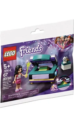 Buy LEGO Friends Emma's Magical Box Polybag Set 30414 + Emma Mini Figure Brand New • 3.99£
