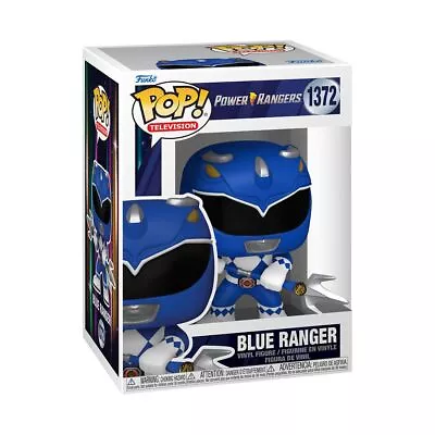 Buy Funko POP! TV: Mighty Morphin Power Rangers 30th - Blue Ranger - Pow (US IMPORT) • 16.95£