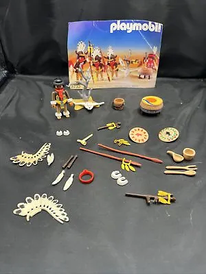 Buy Playmobil - Vintage Western Native American / Indian Buffalo Dancers - 3732 • 3.99£