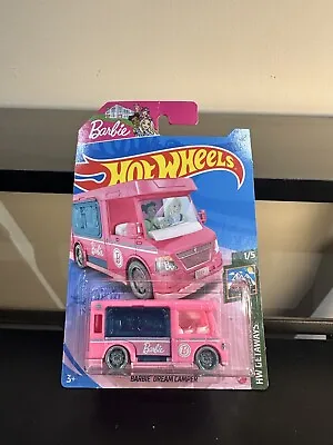 Buy Hot Wheels Barbie Dream Camper HW Getaways #1/5 Mattel - (2018) • 4.75£