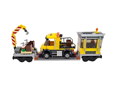 Buy Lego® 9V RC TRAIN Railway 3677 Tieflader Mit Truck CARGO WAGON CAR  • 85.27£