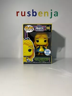 Buy Funko Pop! Disney Alice In Wonderland Blacklight Alice Curtsying #1058 • 14.99£