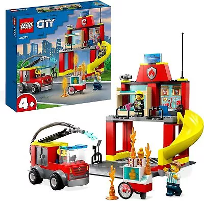 Buy LEGO City Fire Station And Fire Engine 60375 • 34.99£