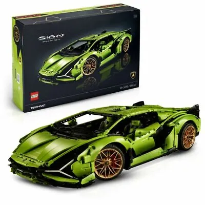 Buy LEGO TECHNIC: Lamborghini Sián FKP 37 (42115) New (sealed) *slighly Damaged Box* • 250£