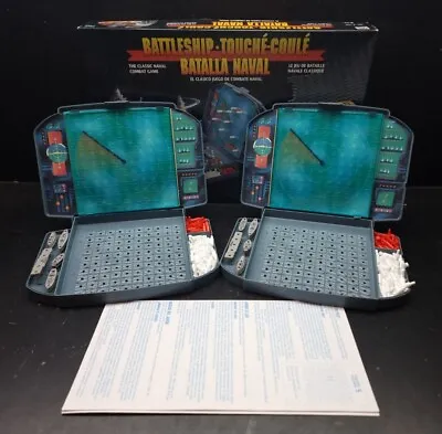 Buy Battleship Milton Bradley 1998 Strategy Classic Naval Combat Board Game Complete • 10£