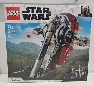 Buy Lego 75312 Star Wars Boba Fett's Starship Slave 1 NISB • 38.98£