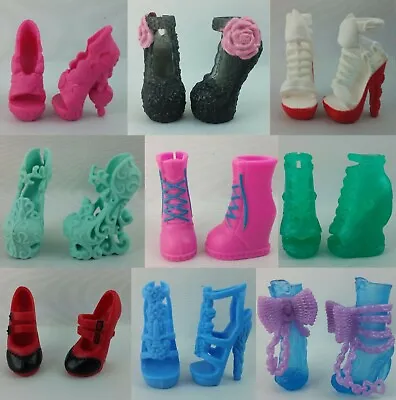 Buy Monster High Shoes Shop 2 Basic Shoes High Heels Boots Boots Isi Batsy Catty • 5.14£