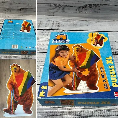 Buy Mattel Rare Jim Henson’s Bear In The Big Blue House XL Puzzle 60 X 90 Cm • 19.99£