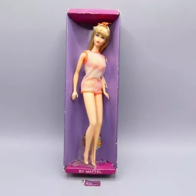 Buy Vintage 1967 Barbie Doll IOB 1160 Twist N Turn Summer Sand • 518.17£