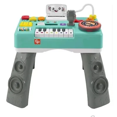 Buy Fisher-Price Laugh & Learn Mix & Learn DJ Table With Lights And Sounds • 25£