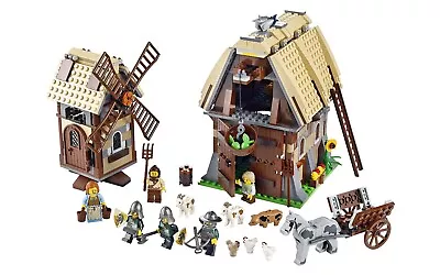 Buy LEGO Kingdoms (7189): Mill Village Raid - 100% COMPLETE WITH MINIFIGURES & GOATS • 270£