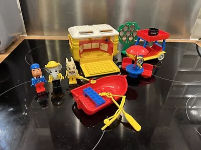 Buy Vintage Lego Fabuland Set 3680 Camping Caravan *100% Complete* • 84.99£
