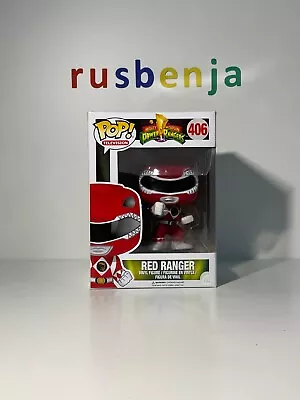 Buy Funko Pop! TV Mighty Morphin Power Rangers Red Ranger #406 • 16.99£