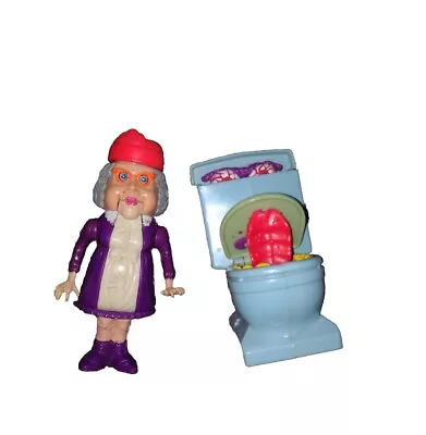 Buy Vintage 1989 The Real Ghostbusters Fearsome Flush Toilet Granny Figure Kenner  • 6.99£