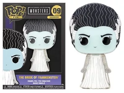 Buy Funko Pop Pin The Bride Of Frankenstein #09 Movie Moment Brand New In The Box • 18.99£