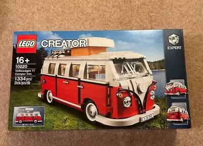 Buy LEGO Creator Expert Volkswagen T1 Camper Van (10220) Retired Set • 189.99£