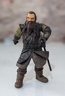 Buy Lord Of The Rings Gimli 4.75  Action Figure Doll 2002 Marvel LOTR  • 6.99£