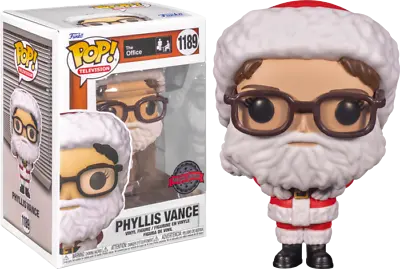 Buy Funko Pop Television | The Office | Phyllis Vance As Santa #1189 • 19.99£