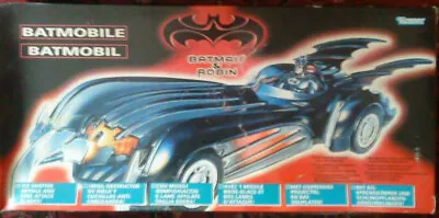 Buy 1997 Kenner Batman And Robin Batmobile With Ice Shatter Missile • 200£