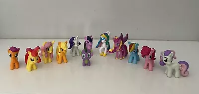 Buy My Little Pony Mini Figures Unicorn Fluttershy Rainbow Dash Spike Bundle X 12 • 5.95£