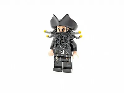 Buy LEGO BLACKBEARD Minifigure Poc007 Pirates Of The Caribbean From Sets 4195 & 4192 • 18.99£