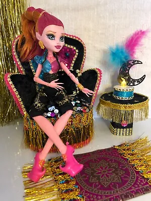 Buy Pinkrosemh Armchair Couch Furniture Barbie Monster High Blythe Dolls Gigi Grant • 30.87£
