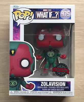 Buy Funko Pop Marvel What If? Zolavision + Free Protector • 13.99£