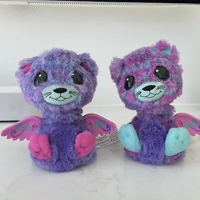 Buy Hatchimal Twins Pink Purple Pea Cats Interactive Pets • 19.99£