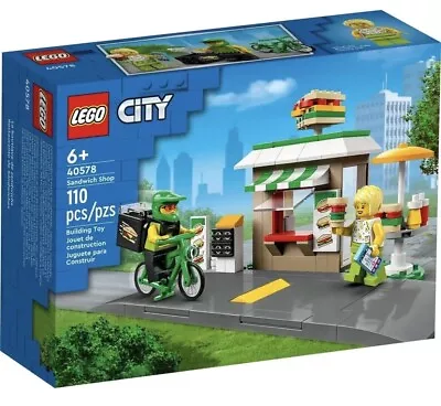 Buy LEGO City - 40578 - Sandwich Shop - Brand New & Sealed • 13.49£