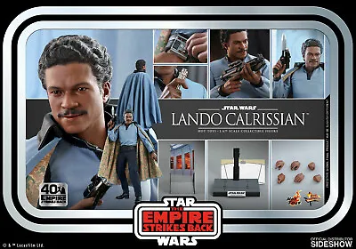 Buy HOT TOYS 1/6 Star Wars: The Empire Strikes Back - Lando Calrissian MMS588 NEW • 247.52£
