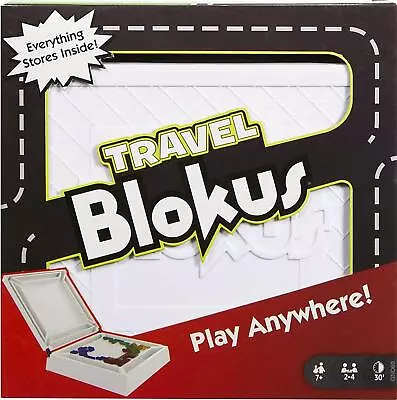 Buy Mattel Games Travel Blokus Game Board Game Simple Child Friendly Compact • 29£