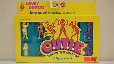 Buy VTG NIB 1986 C.U.T.I.E. Lovey Doveys Everyday Girls Figures Dolls Mattel 3462 • 13.64£