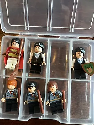 Buy Lego HARRY POTTER Minifigures Bundle Excellent Condition And Storage Box. • 5£