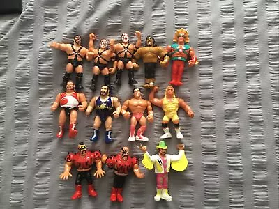 Buy WWF (WWE) Vintage Hasbro 1990s Wrestling Figures Bundle X12 - Crush - Macho • 49.99£
