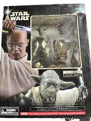 Buy Star Wars Action Figures, Yoda & Mace Windu - ARTFX - SNAP FIT • 99£