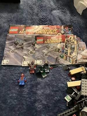 Buy Lego Marvel 76005 Spider-Man With Instructions • 14.99£