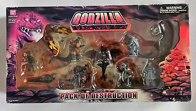Buy Godzilla Pack Of Destruction - Bandai Creation 2002 Vintage Set - BNIB • 140£