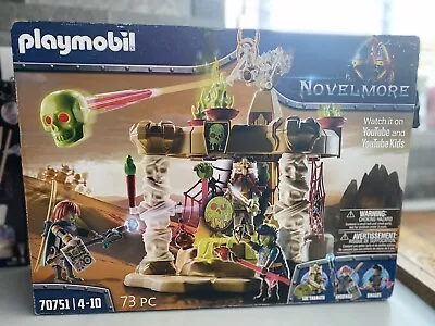 Buy NEW Sealed Playmobil Novelmore Temple Of The Skeleton Army 70751 • 19.89£