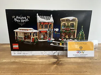 Buy LEGO Icons Holiday Main Street 10308 Winter Village BNIB Free P&P • 119.95£