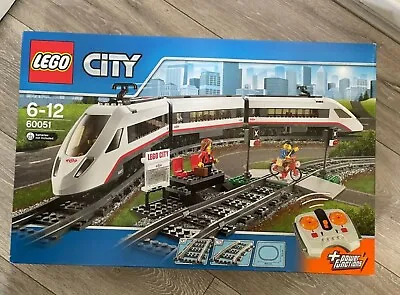 Buy New And Sealed LEGO City High-speed Passenger Train (60051) • 160£