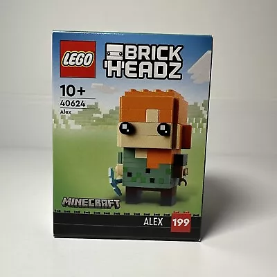 Buy LEGO BRICKHEADZ: Alex (40624)  Minecraft Brand New Sealed! • 15.94£