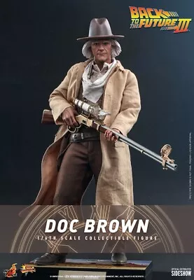 Buy Hot Toys Doc Brown Back To The Future 3 MMS617 MISB UK 1/6 • 275£